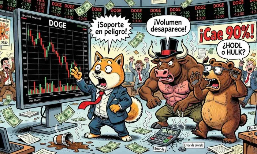 DOGE se recupera 0,48% a USD $0,0701941, pero volumen cae 28,56%