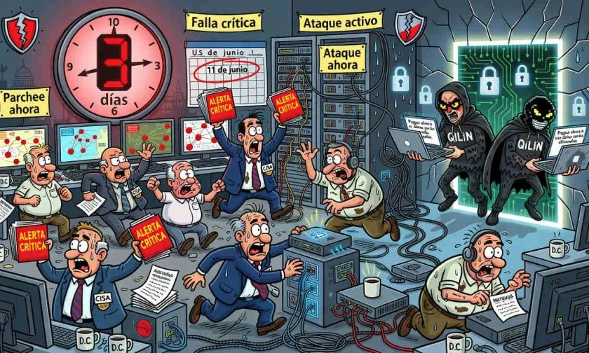 CISA da tres días a agencias en EEUU para corregir falla VPN explotada por Qilin