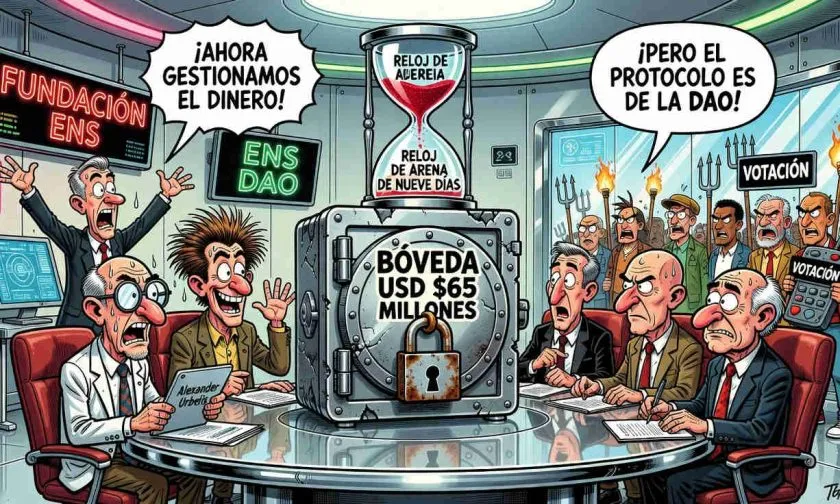 ENS DAO establece nueva Fundación con junta de cinco miembros y $65 millones