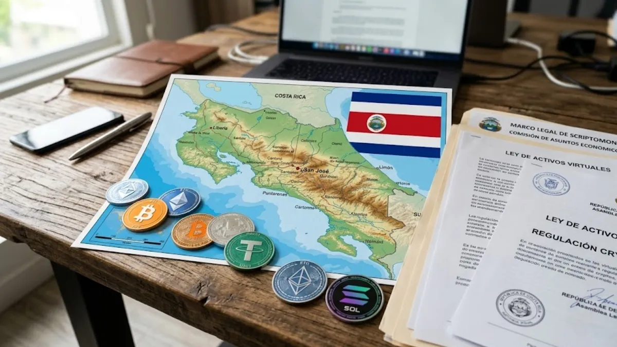 5 aspectos clave de la ley para regular las criptomonedas en Costa Rica