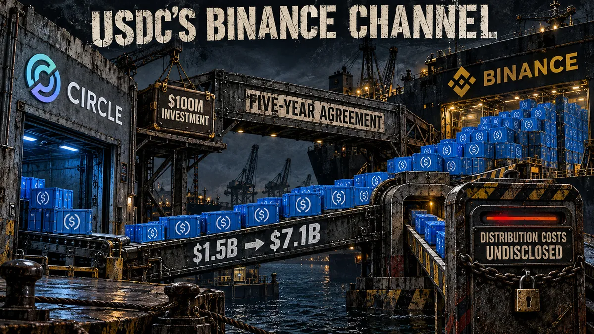 Circle enhances Binance partnership with $100 million investment amid margin decline