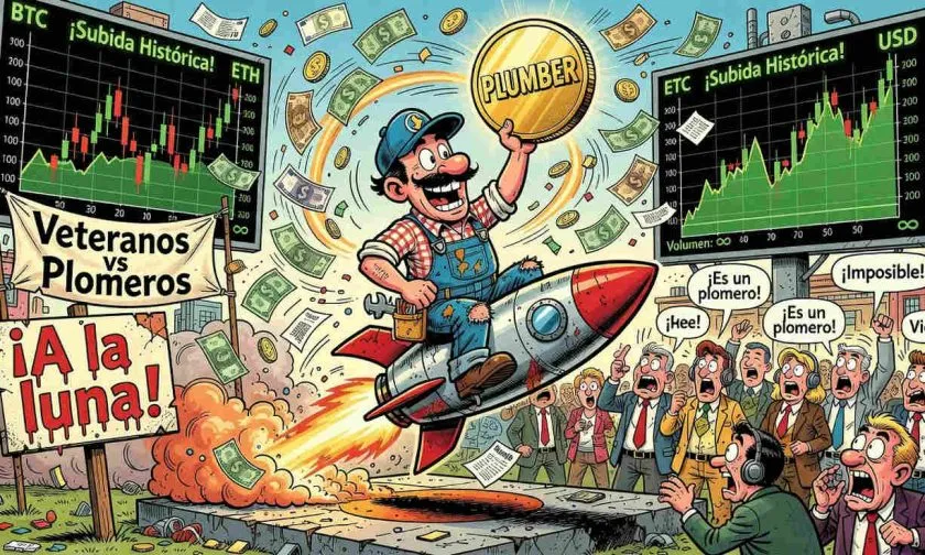 PLUMBER surge 10,000% tras debate viral en Crypto Twitter sobre plomeros