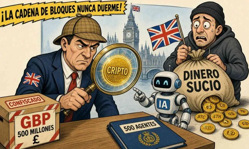 Reino Unido invierte GBP 500 millones y añade 500 agentes para combatir lavado de dinero