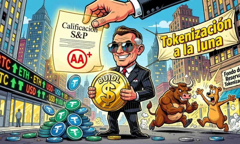 BlackRock obtiene la máxima calificación de S&P para su fondo tokenizado de mercado monetario