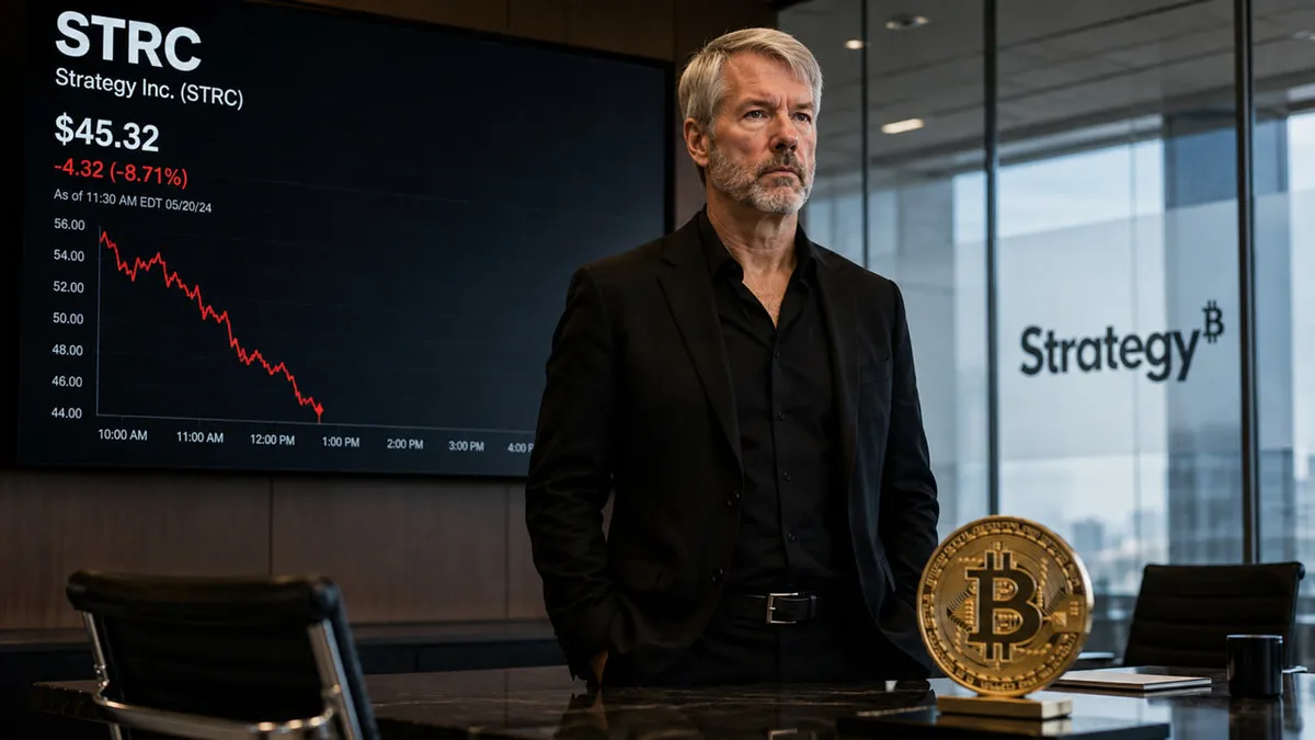 STRC’s plunge puts Saylor’s Bitcoin dividend machine under pressure