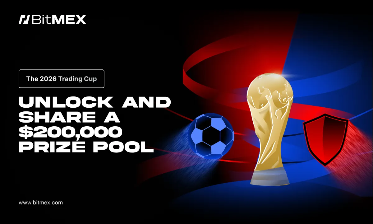 BitMEX lanza la Trading Cup 2026 con un premio total de $200,000 y más recompensas