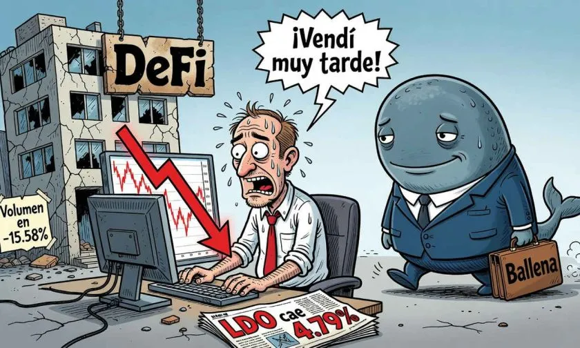 LDO se desploma 4,79% y borra una semana de ganancias