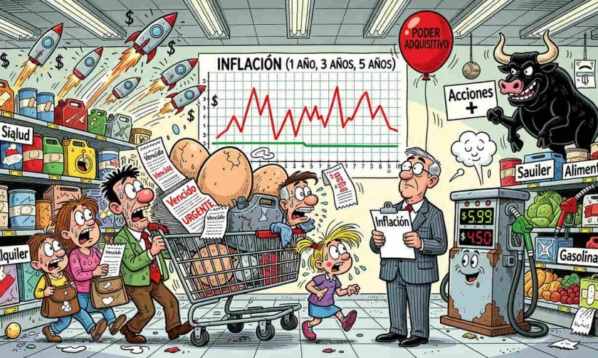Expectativas de inflación en EE. UU. suben a máximos de tres años, según la Fed de Nueva York
