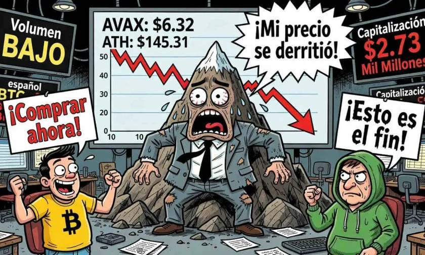 AVAX se desploma a $6,32 el 1 de agosto de 2026: ¿oportunidad histórica o peligro latente?