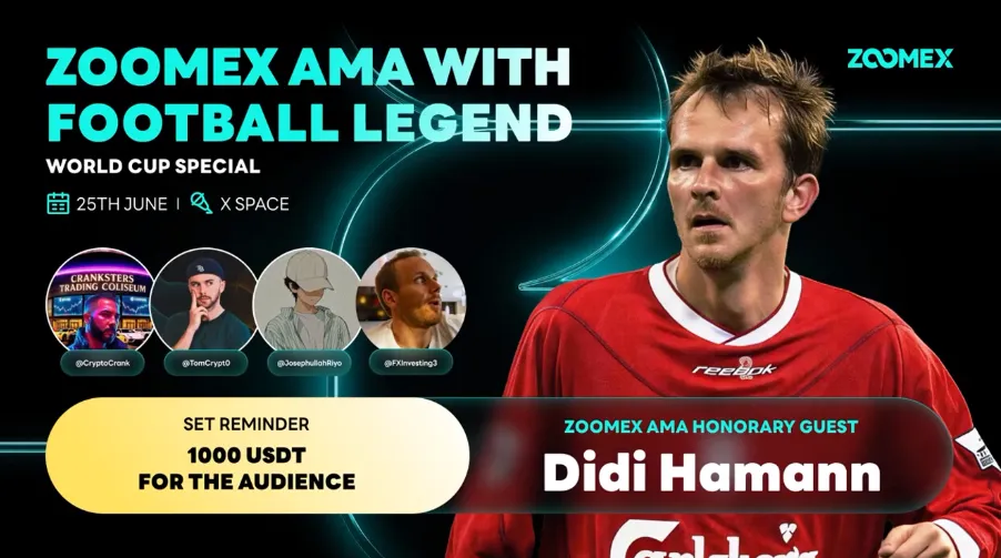 Resumen de Zoomex X Space con Didi Hamann y el panel de trading de la Copa del Mundo