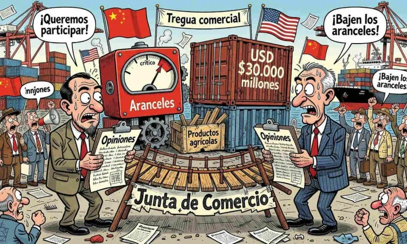 China consulta a empresas sobre recortes arancelarios con EE. UU. por USD $30.000 millones