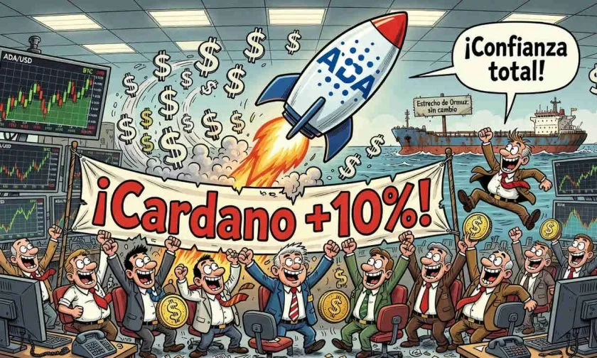 Cardano sube 10% y la confianza del inversor se dispara