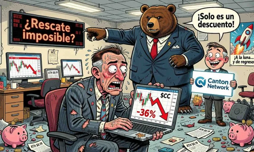 Canton Network ($CC) se desploma un 36% desde su máximo histórico: ¿rebote muerto o acumulación silenciosa?