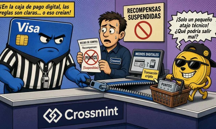 Visa eliminará recompensas en memecoins en respuesta a investigación