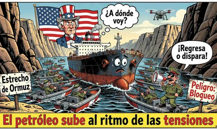 Petróleo sube más de 1% y registra mejor mes desde marzo por tensiones en Ormuz