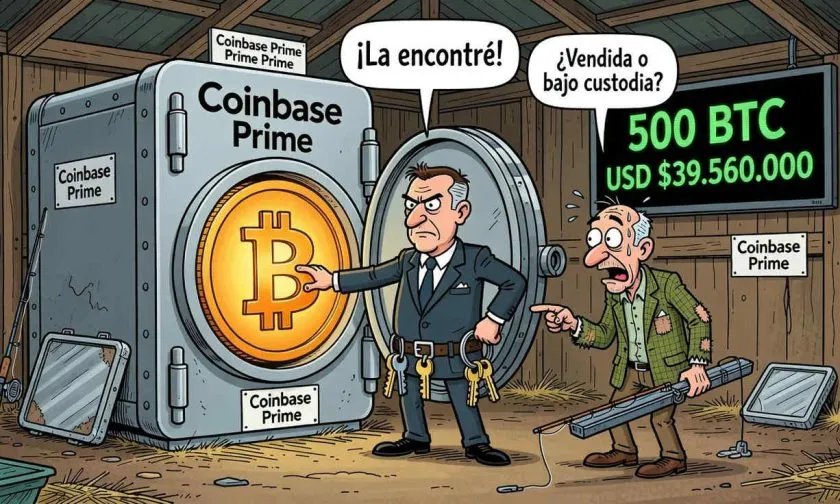 Cartera vinculada a narcotraficante irlandés mueve BTC 39.560.000 a Coinbase Prime
