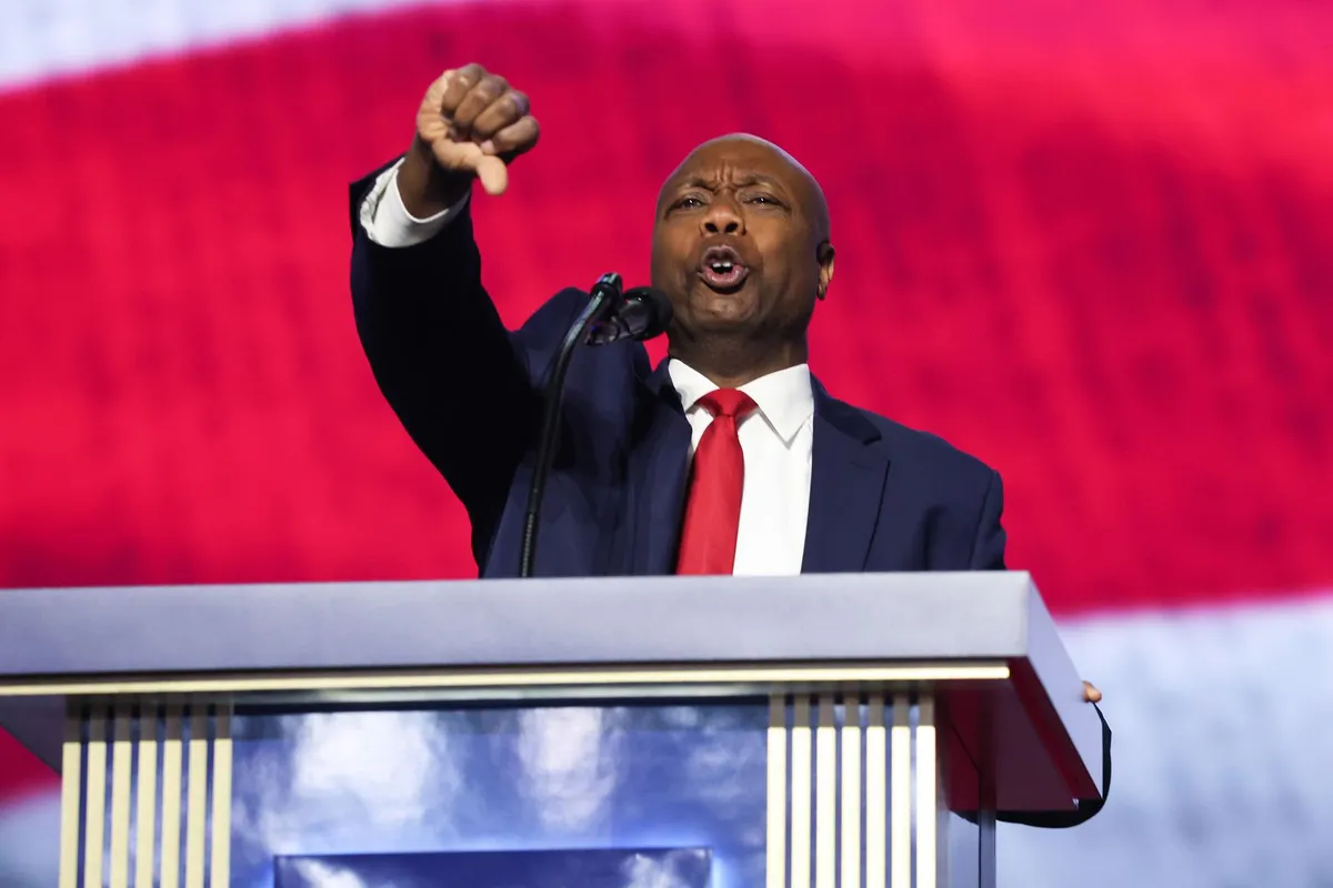 Tim Scott criticizes Democrats for abandoning the Clarity Act