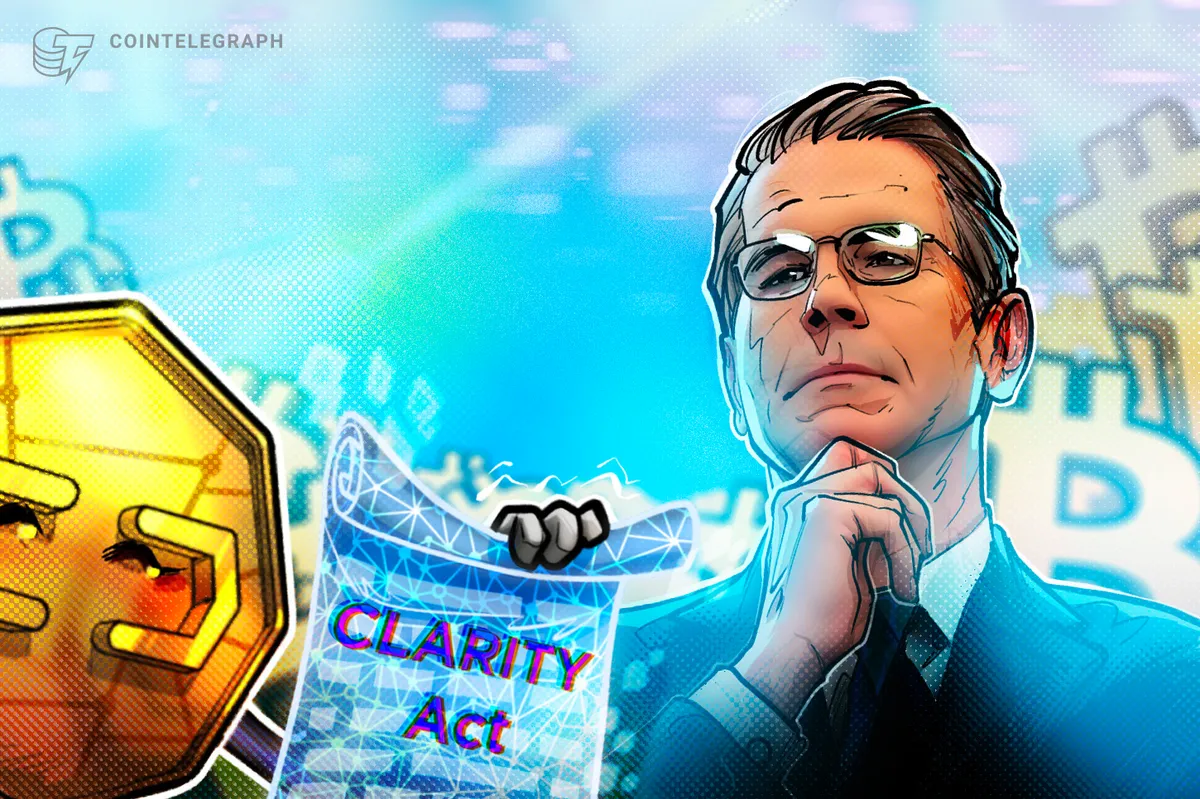 Bessent highlights urgent need for CLARITY Act to maintain US leadership in crypto