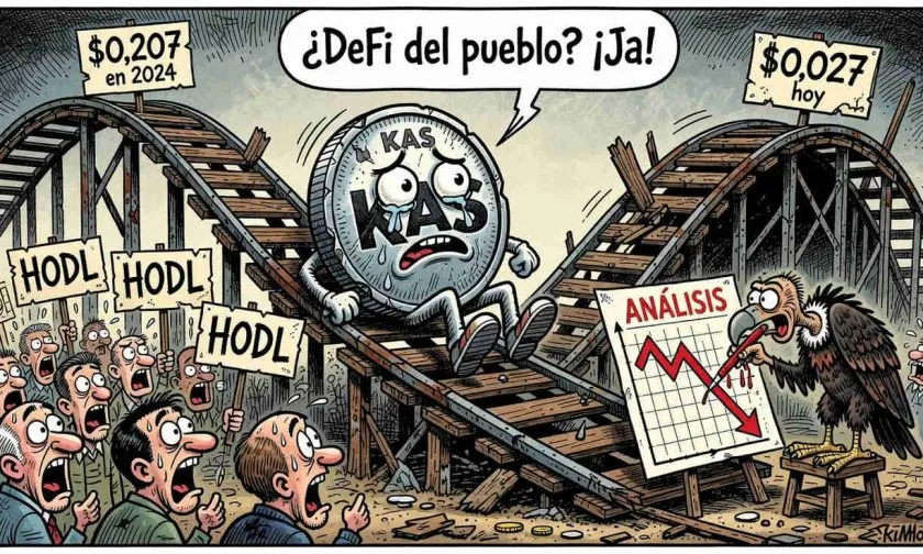 Análisis de [KAS] al [19 jul 2026]: KAS se hunde más de 86% desde su máximo y toca nuevos mínimos anuales