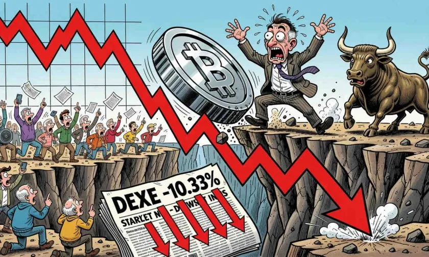 DeXe ($DEXE) se desploma un 10,33% mientras los inversores recogen ganancias — 27 de junio de 2026