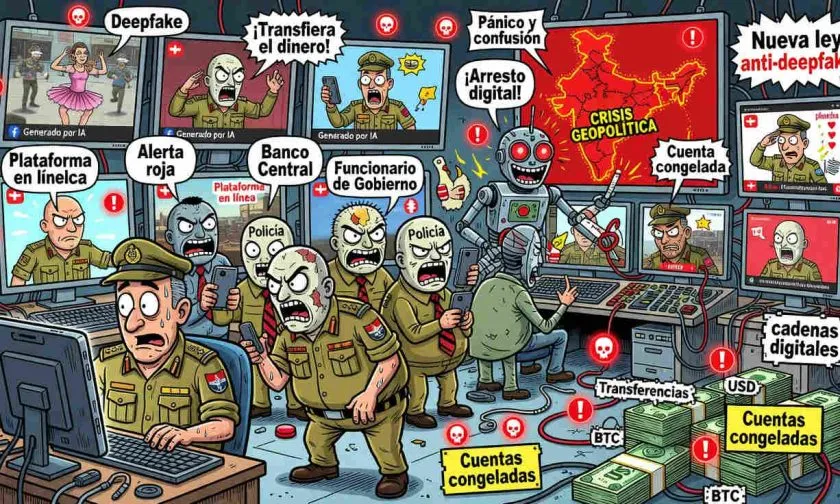 India prepara una ley contra los deepfakes de IA y las estafas de suplantación digital