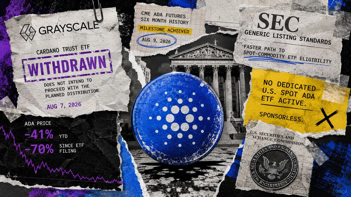 Cardano gains SEC approval for spot ETF after Grayscale withdraws sponsorship