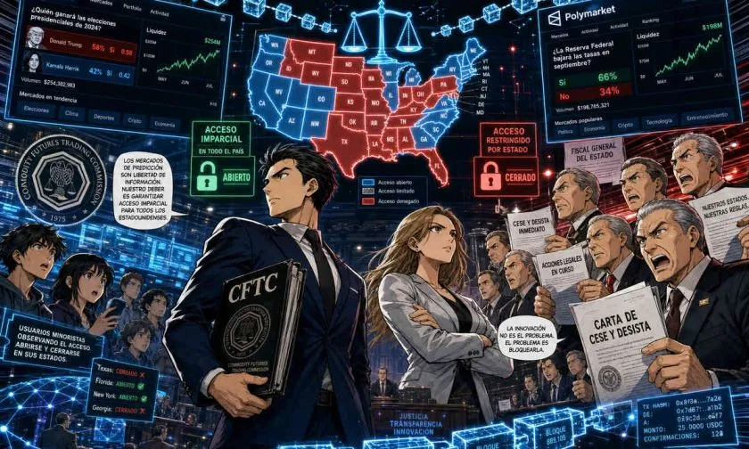 A16z respalda a la CFTC contra los estados que buscan frenar a Kalshi y Polymarket