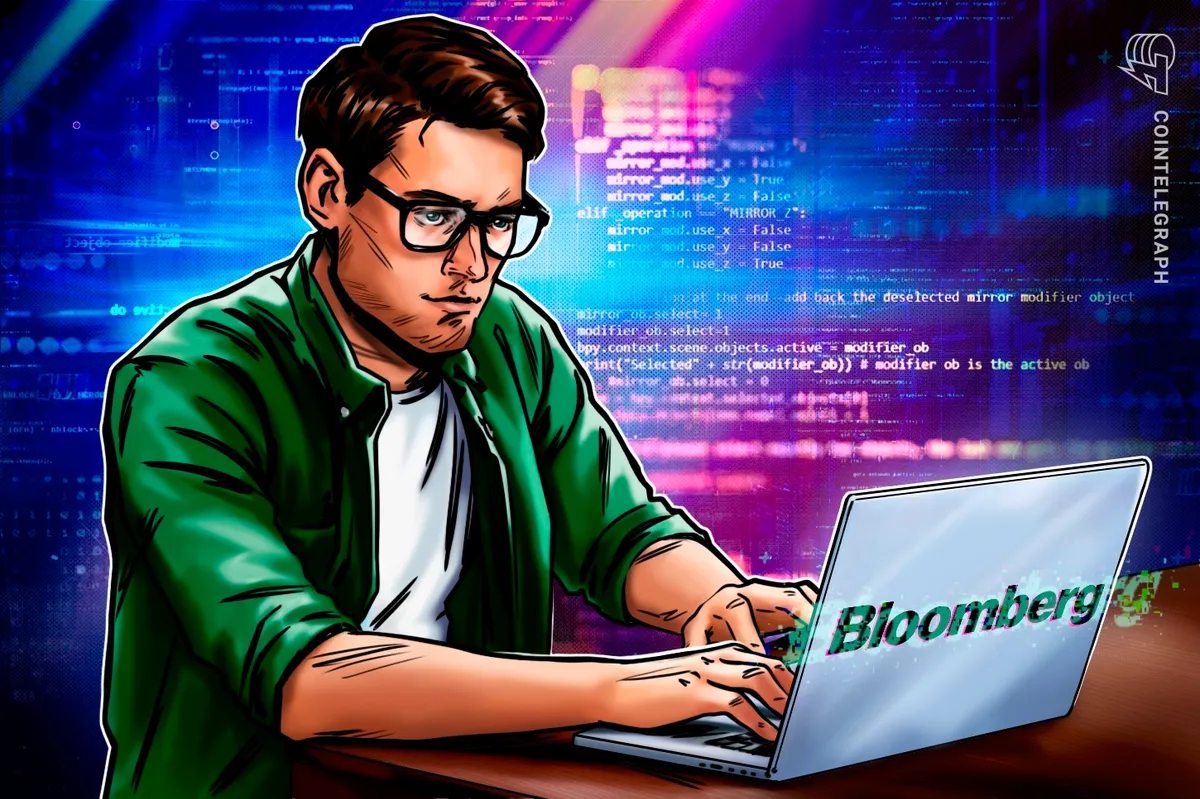 Bloomberg leva dados de stablecoins on-chain ao seu Terminal