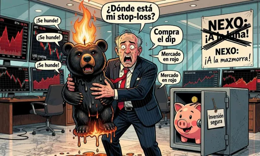 Nexo (NEXO) alcanza mínimos de 90 días con caída del 82% desde su pico histórico