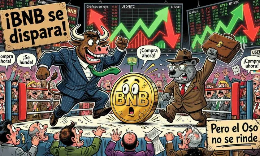 BNB sube 0,26% pero aún está 56% por debajo de su máximo histórico