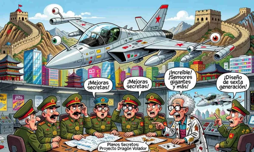 China revela mejoras secretas en su caza de sexta generación: ¿nueva era aérea?