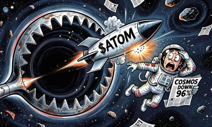 ATOM se desploma un 3,78% y amplía su caída del 96,86% desde su máximo histórico