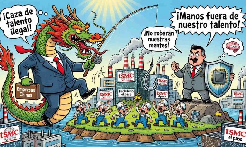 Taiwán investiga 17 empresas chinas por reclutamiento ilegal de talento tecnológico