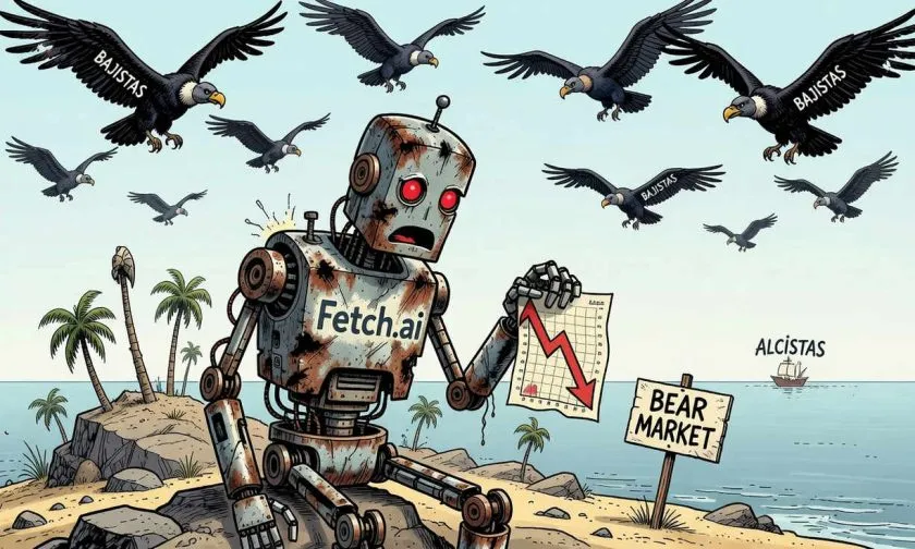 Fetch.ai ($FET) lucha por no caer a mínimos olvidados mientras el volumen se desploma