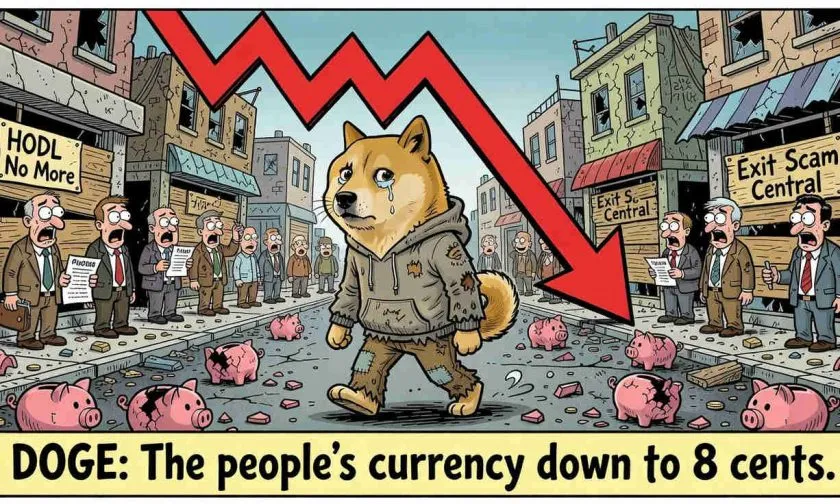 Dogecoin (DOGE) acelera su declive: ¿puede sobrevivir a una caída del 88% desde máximos históricos? (9 junio 2026)