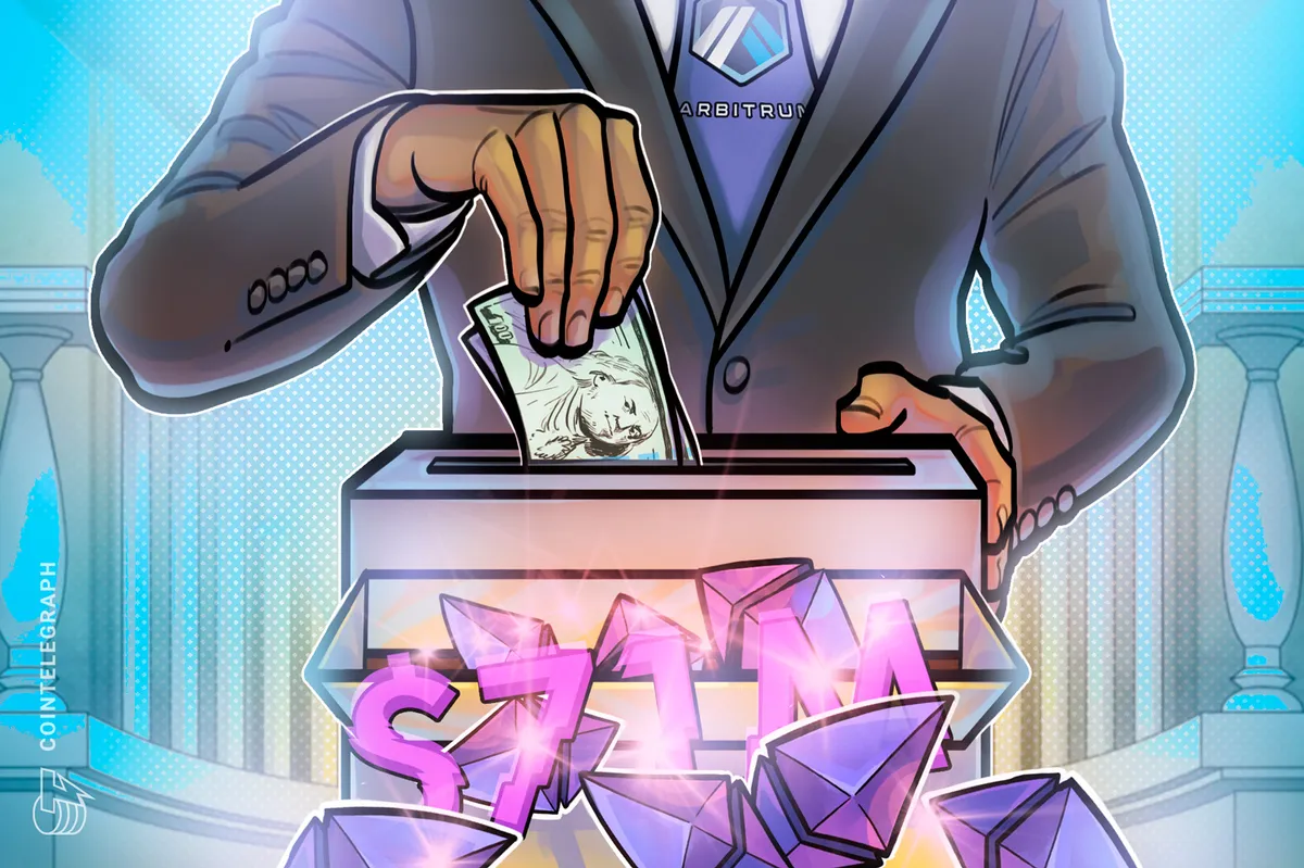 Tribunal permite que Arbitrum DAO transfira US$ 71 milhões em ETH ligados a hack da Coreia do Norte para a Aave