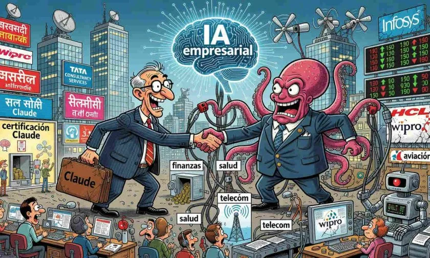 Anthropic se alía con TCS para acelerar la adopción empresarial de Claude en India