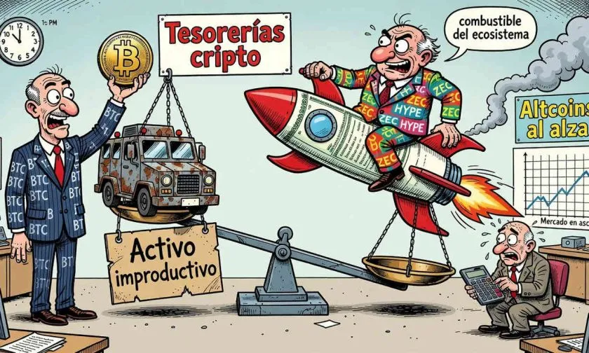 Empresas de tesorería cripto alcanzan USD $340.000 millones y los DAT de altcoins sorprenden