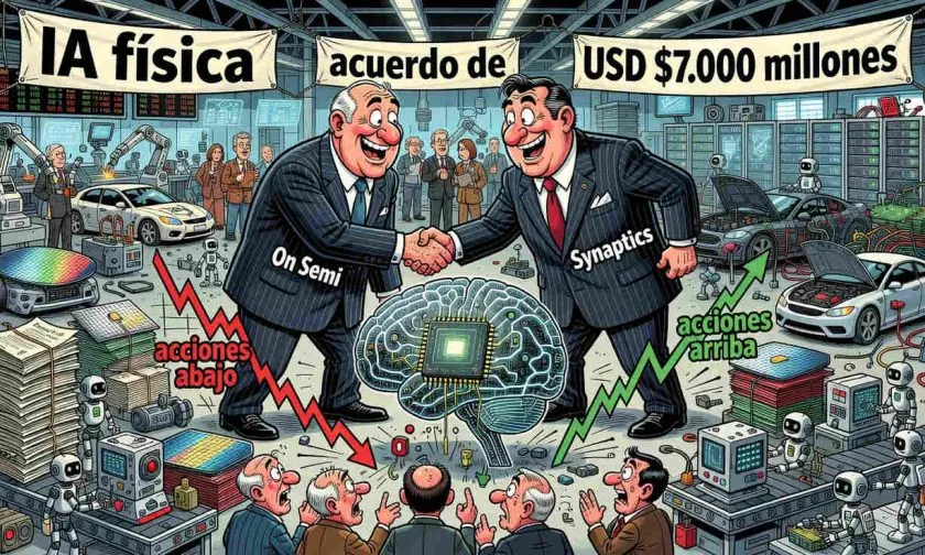 On Semi compra Synaptics por USD $7.000 millones para acelerar su apuesta por la IA física
