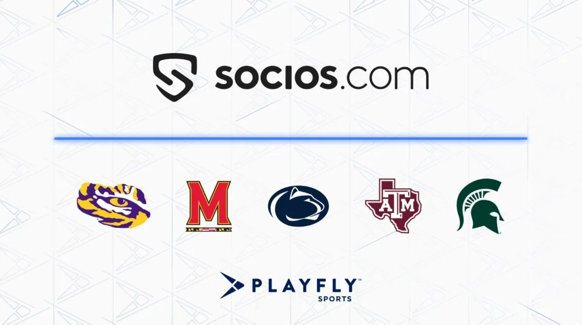 Socios.com faz lançamento histórico de primeiros Fan Tokens® com cinco grandes universidades dos Estados Unidos