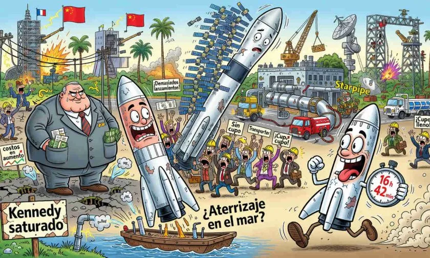 China apunta a aterrizar un booster mientras Rocket Lab acelera la carrera espacial