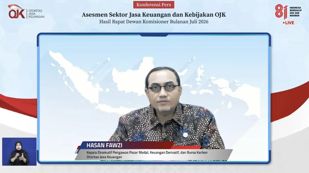 Aksi jual asing berkurang, IHSG Juli 2026 tumbuh 10,51%
