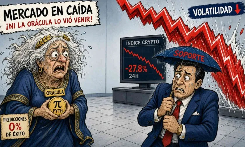PYTH experimenta caída del 14,57% el 17 de octubre de 2026, pero mantiene ganancias a largo plazo