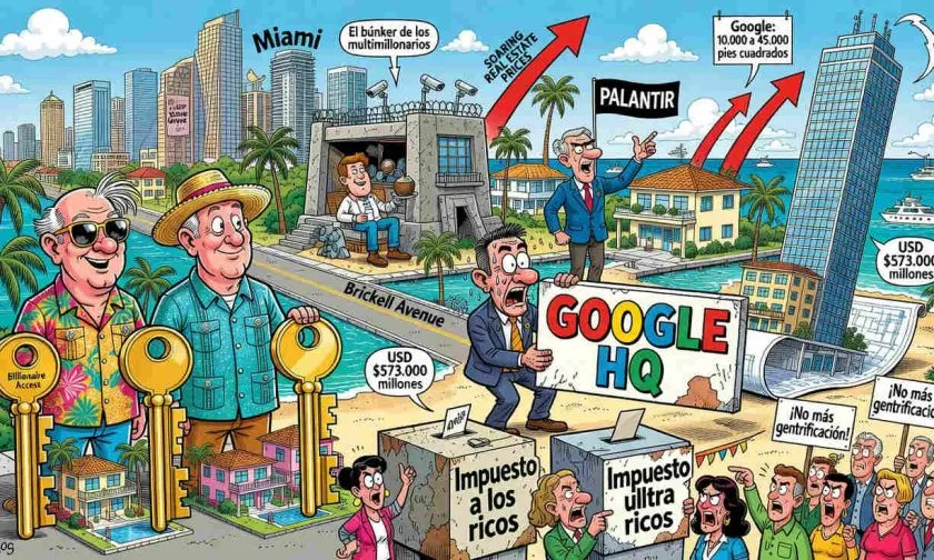 Google se expande en Miami tras las compras inmobiliarias de sus ejecutivos