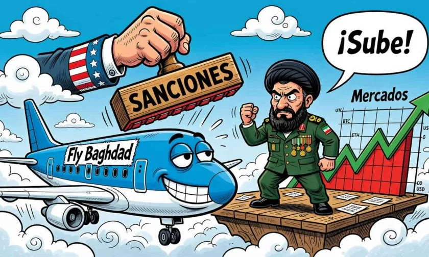 EE. UU. retira sanciones a Fly Baghdad, avivando esperanzas de distensión con Irán