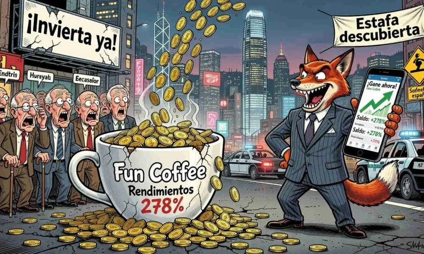 Policía de Hong Kong eleva pérdidas de estafa Fun Coffee a HK$104 millones