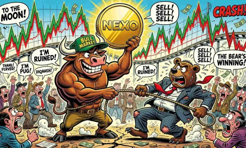 Nexo ($NEXO) rompe inercia bajista con repunte del 5.69% en medio de volumen creciente