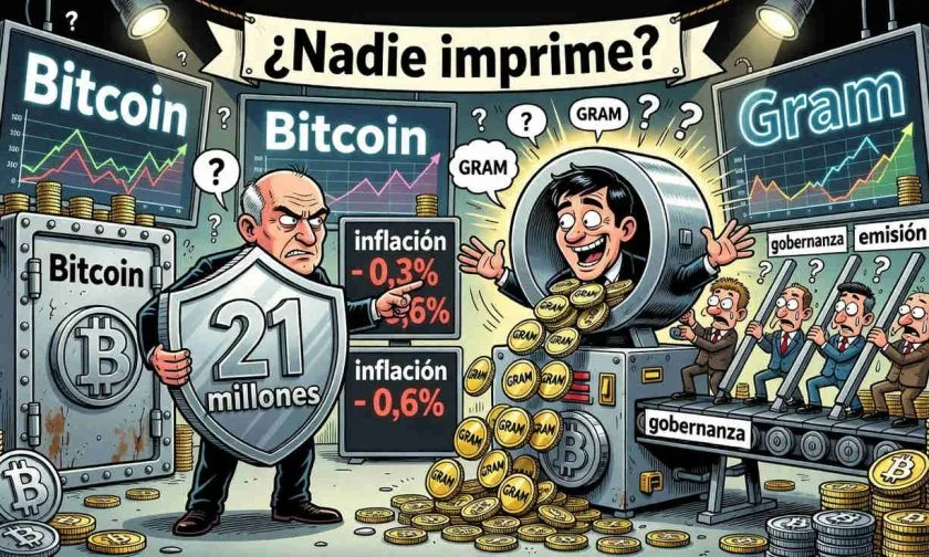 Adam Back cuestiona a Gram tras comentarios del CEO de Telegram sobre Bitcoin