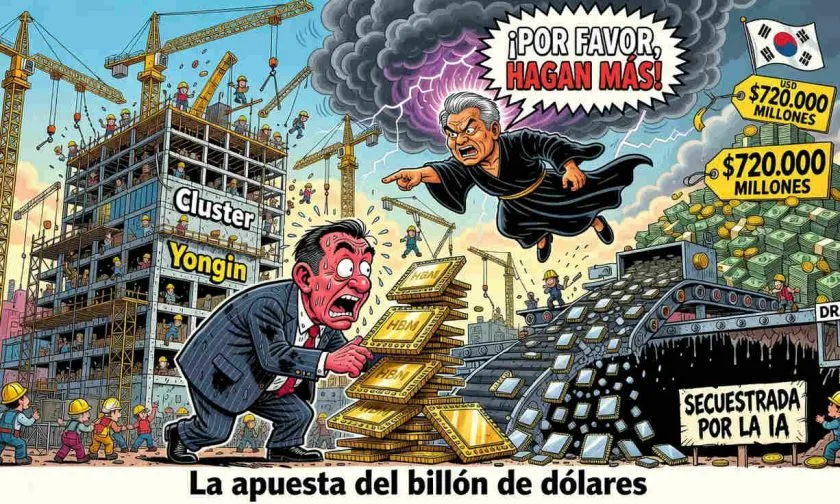 SK Hynix apuesta USD $720.000 millones: la mayor construcción de fábricas de memoria para IA