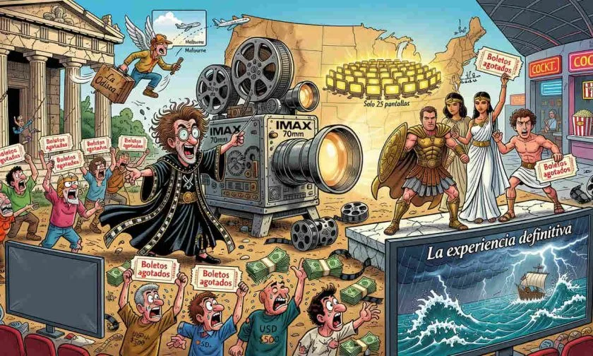 La Odisea desata una carrera por las escasas pantallas IMAX 70mm en Estados Unidos